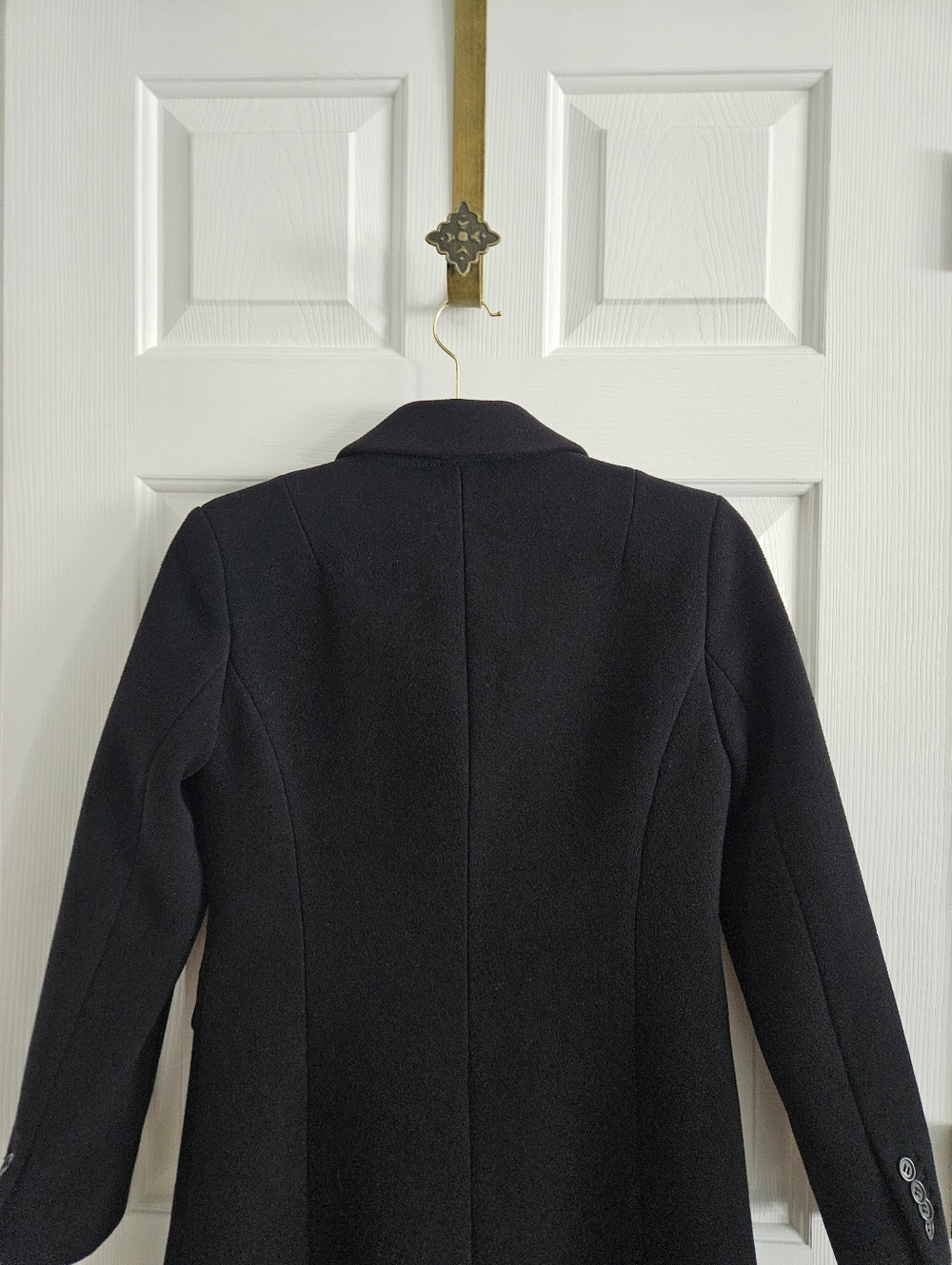 NWOT J.Crew Italian Wool And Cashmere Blend Single Breasted Pea Coat - Picture 6 of 9